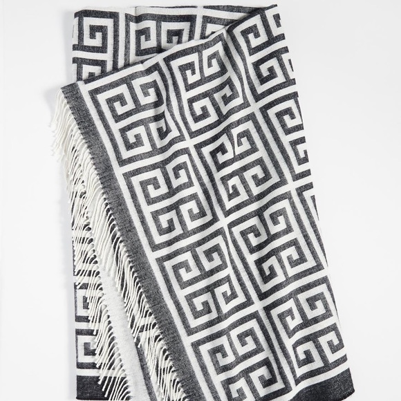 Other - Jonathan Adler Greek key Alpaca throw blanket